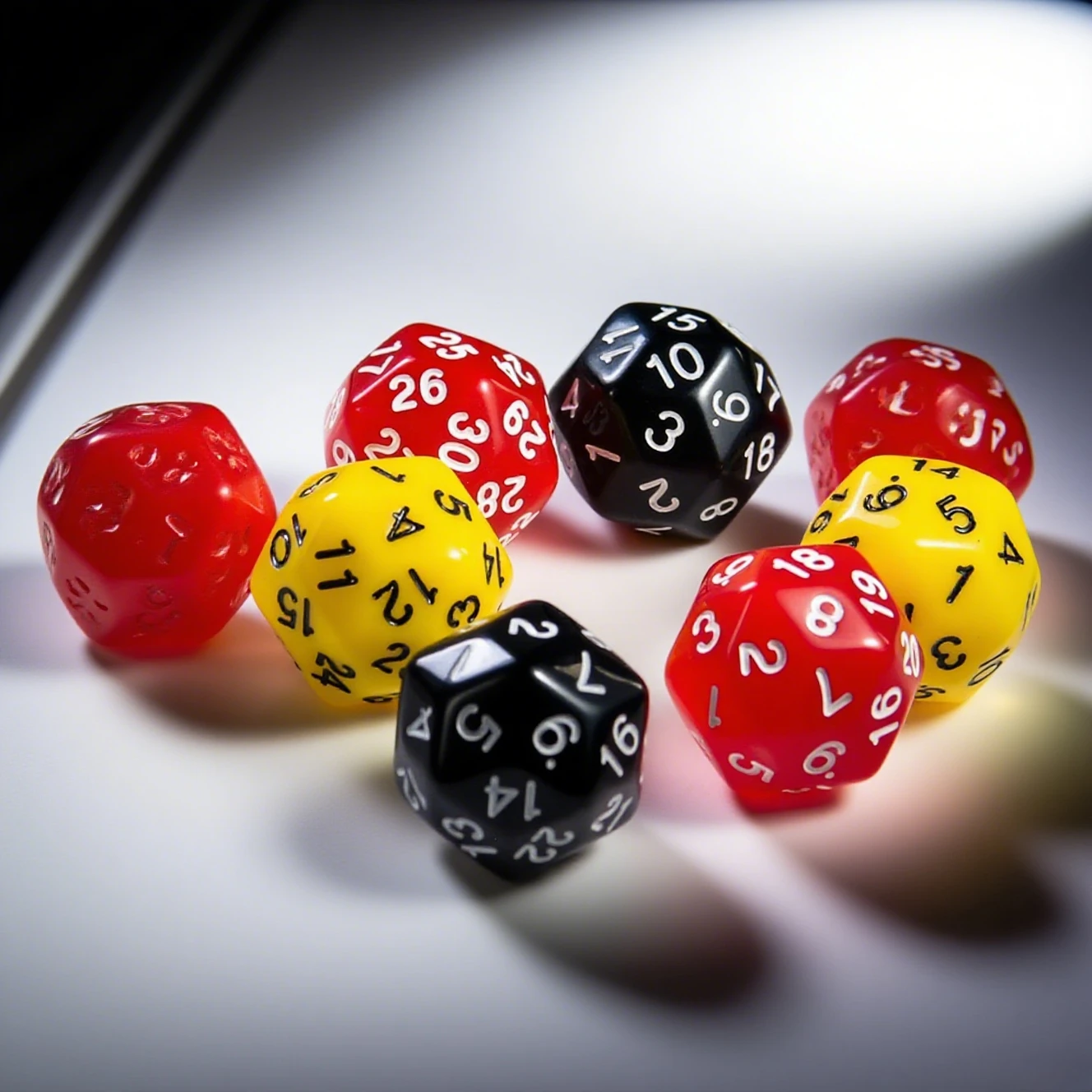 2Pcs Polyhedral Dic… - image