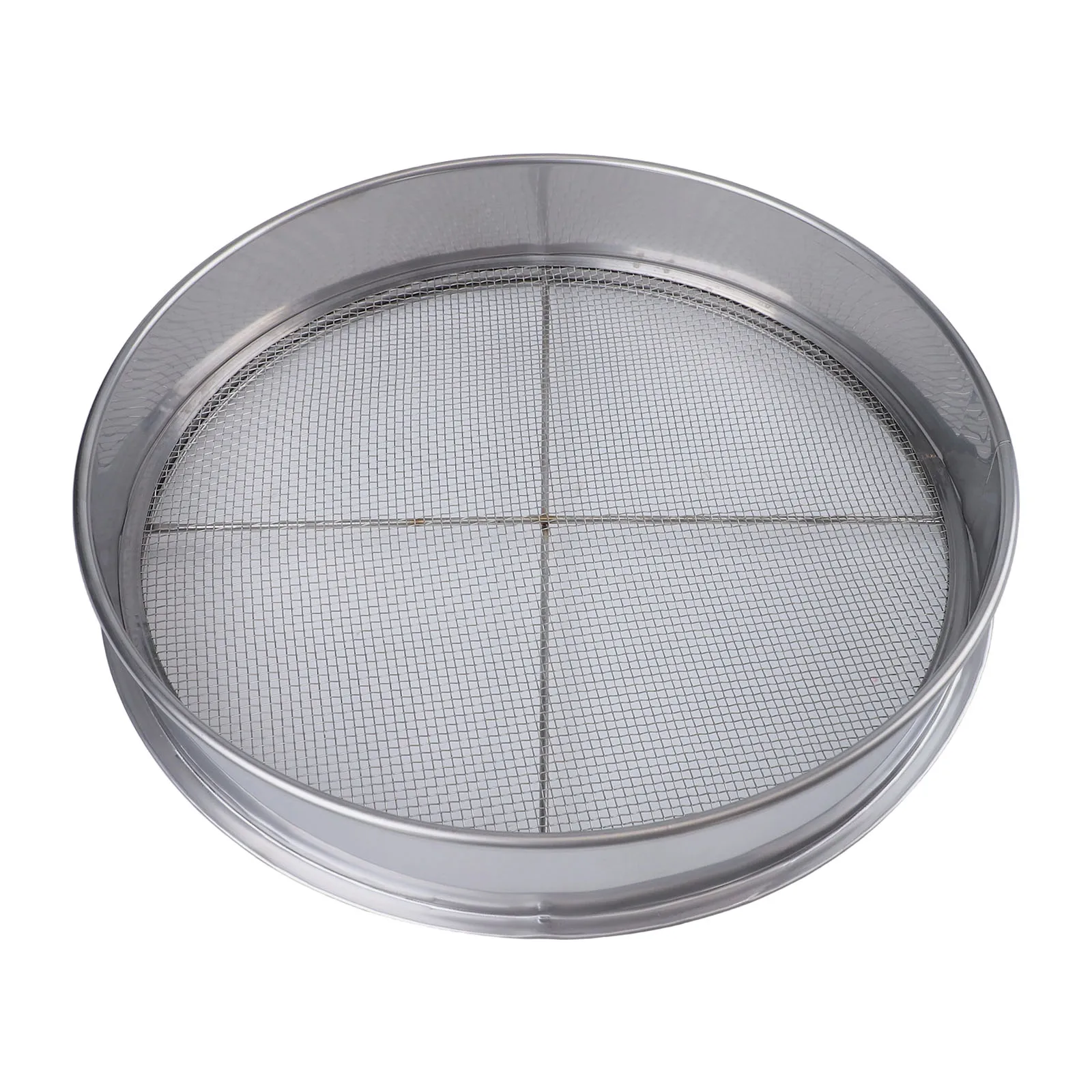 30cm Ergonomic Garden Sieve by Siebmeister Featuring Quick Click Mechanism for Easy Handling During Use in Gardens