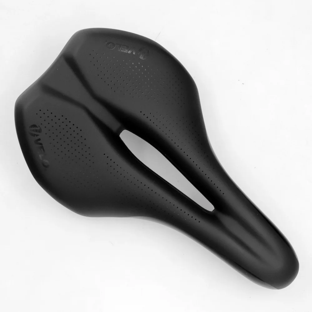 VELO VL-3543 Bicycle Saddle Road MTB Bike Comfortable shock absorption Hollow Breathable 332g 267x158mm