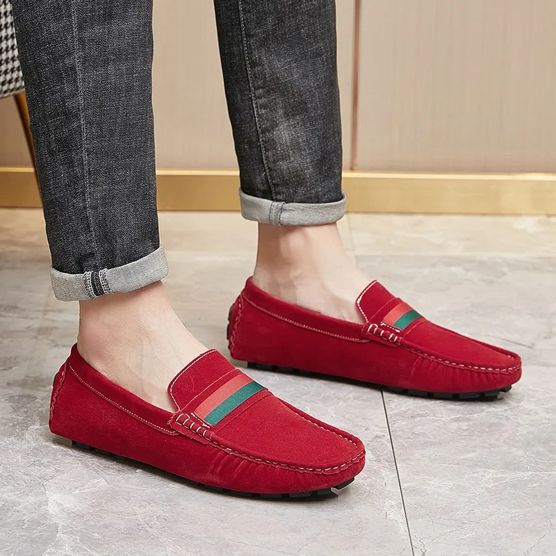 

MAEDEF Men Loafers Men's Shoes Comfortable Loafer Man Moccasins Men Casual Shoes Slip on Driving Loafers for Mens Shoes Size 48