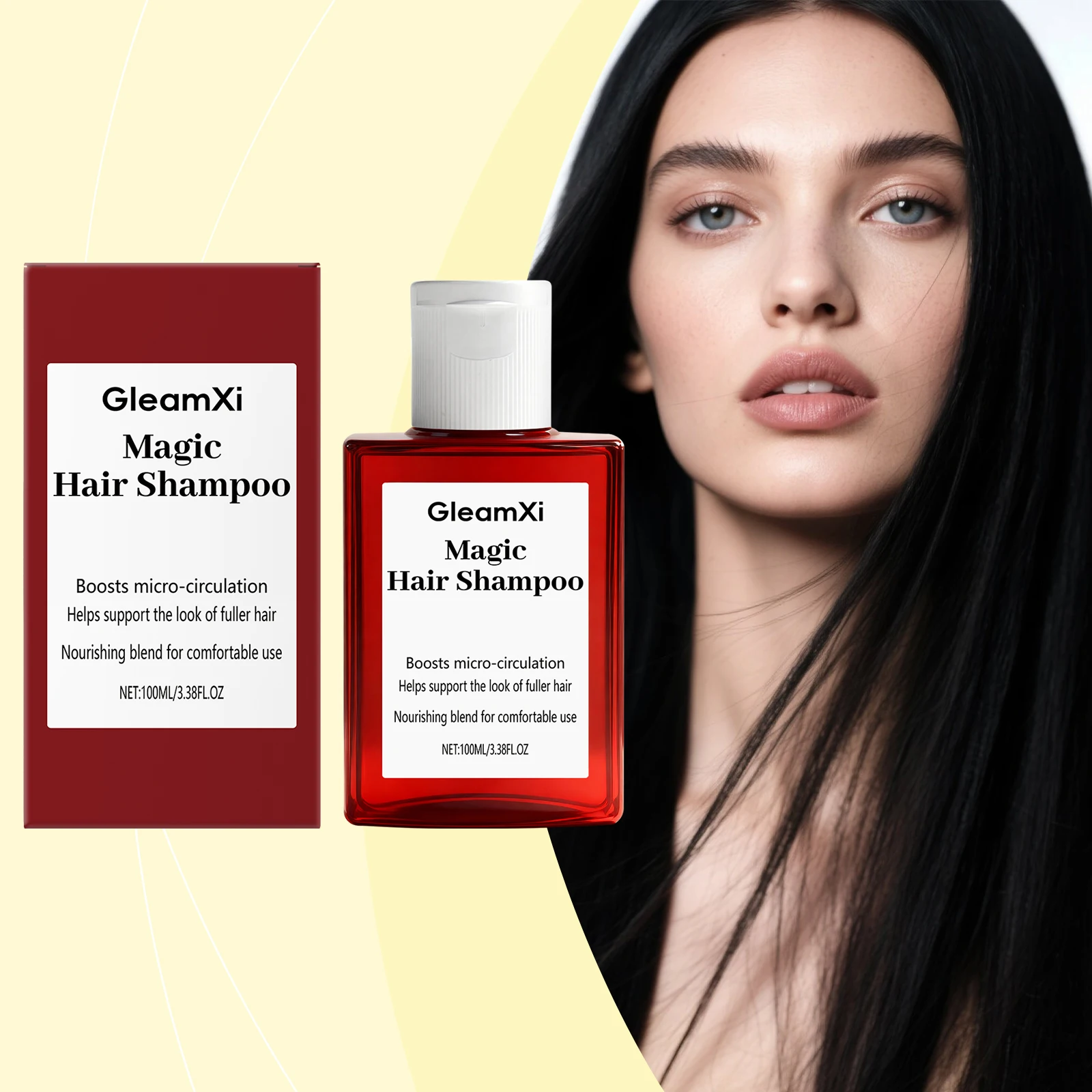 

Smoothing Radiant Shampoo - Refreshes Hydrates Scalp Cleanses Hair Mildly Nourishes Strands Improves Texture Boosts Volume