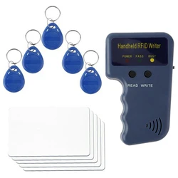 125KHz lettore di schede RFID duplicatore chiave scrittore programmatore Software Cloner copiatrice portatile ID tag T5577 CET5200 EM4305 EN4305