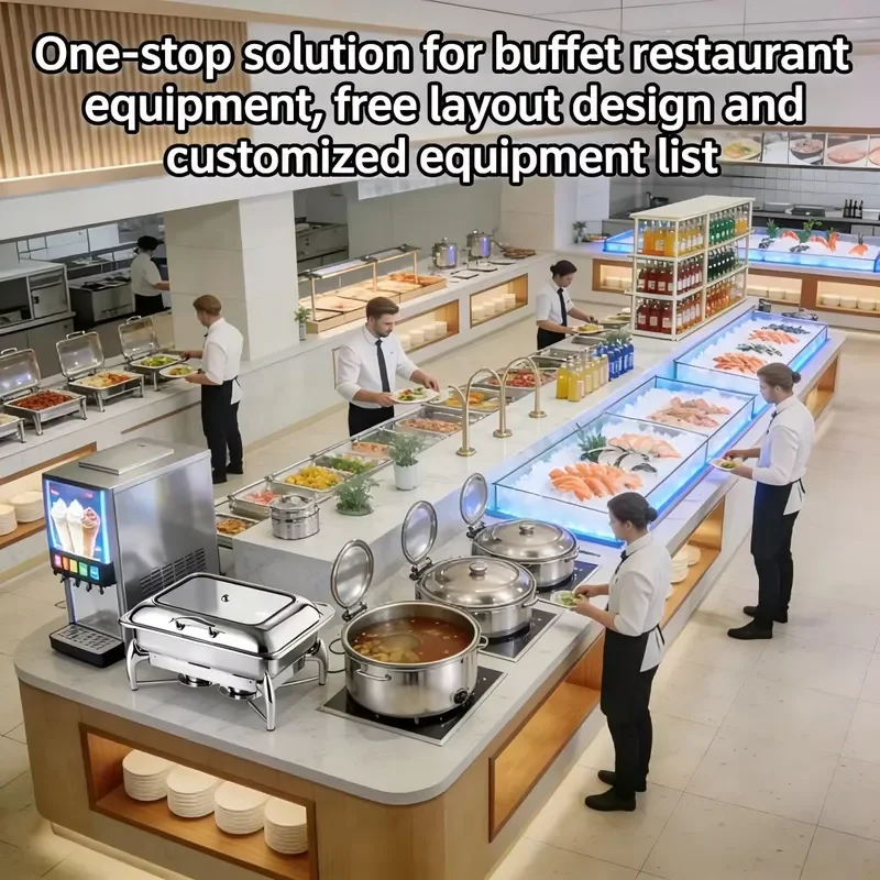 Commercial Stainless Steel Electric Buffet Warmer Set Food Insulation Plate for Restaurant Hotel Catering Equipment Heating
