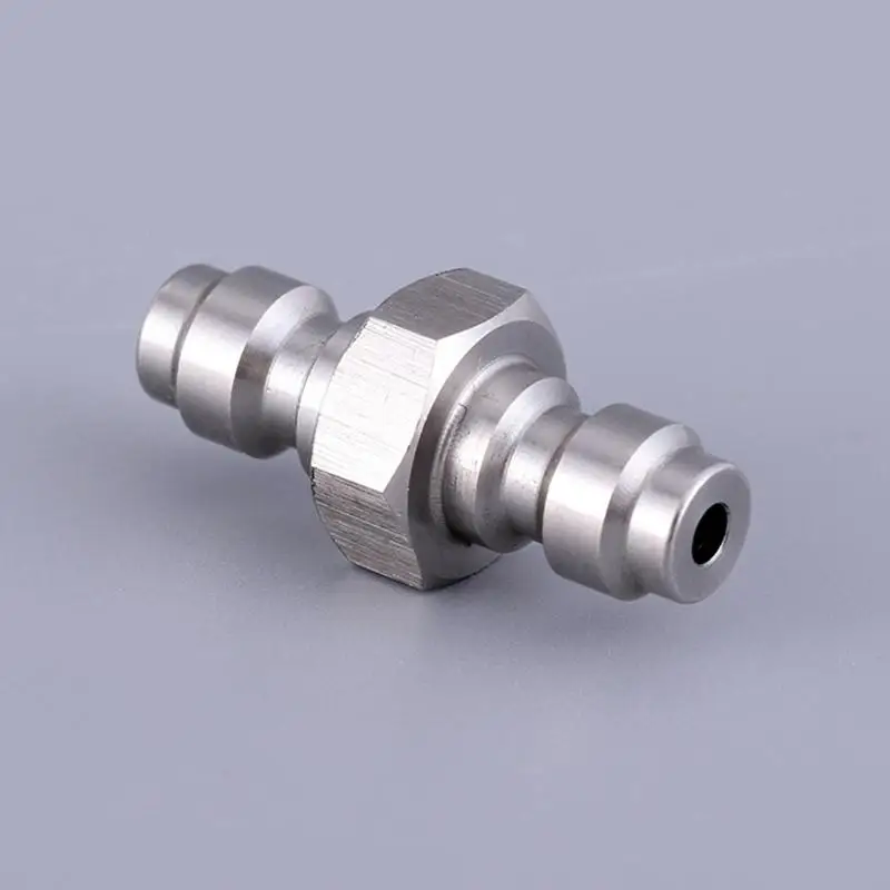 A2UD Universal 8-мм двойной мужчина Foster Foster Quick-Disconnect Cupling Adapter Adapter