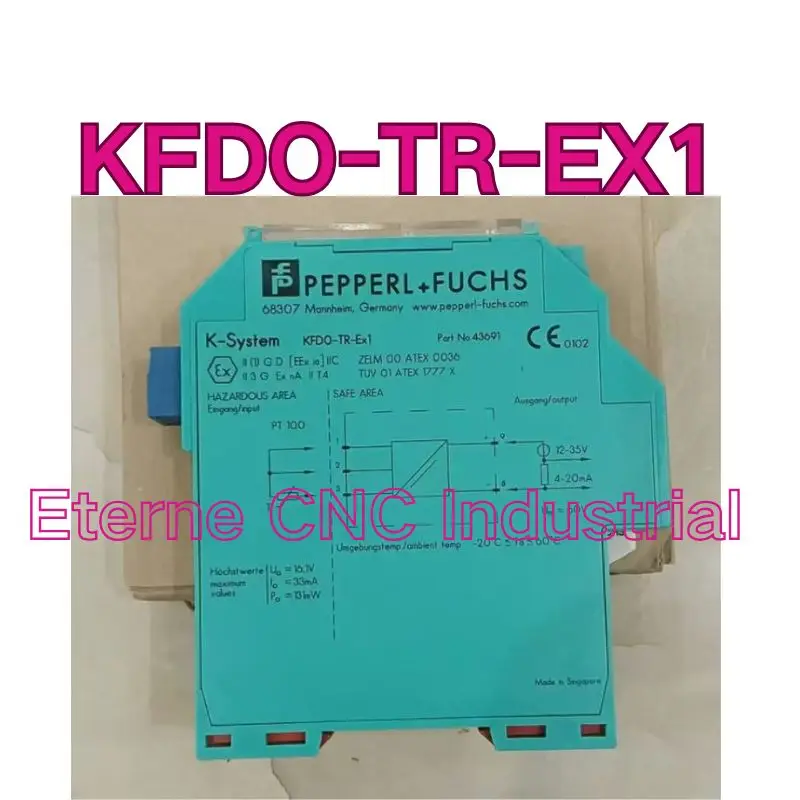 New KFDO-TR-EX1 Safety Relay KFD0-TR-EX1 Quick Shipping