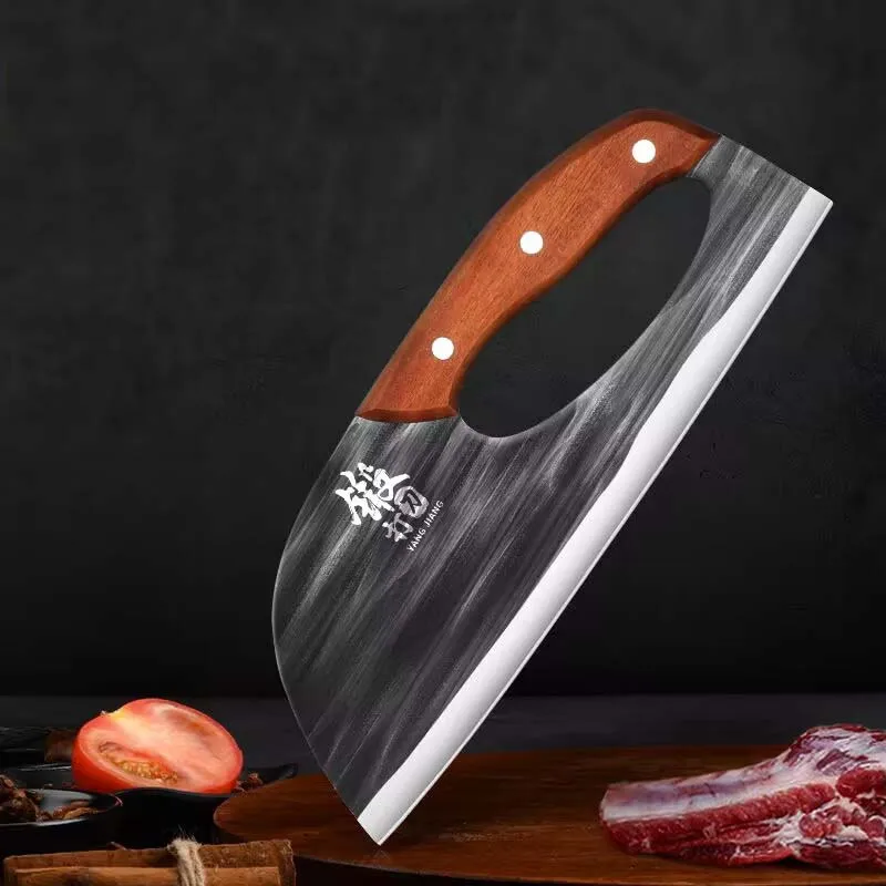 New Slicing Knife Labor-saving Knife 50Cr15mov 24CM Blade Forged Kitchen Knife Lady Kitchen Knive Household Safe Cooking Knife