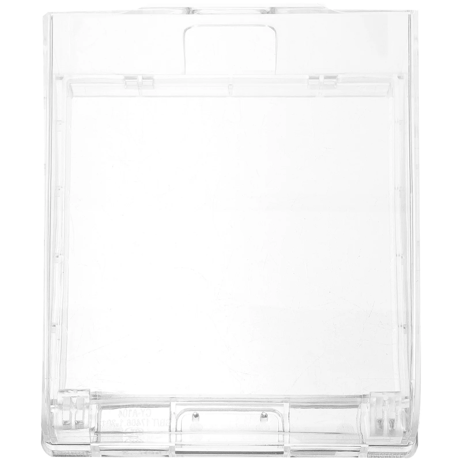 Doorbell Rainproof Cover Transparent Waterproof Shell for Fingerprint Device and Time Attendance Machine Outdoor Doorbell