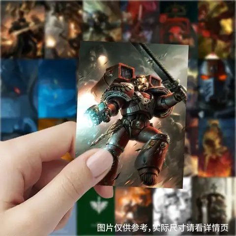 Starforged Warhammer 40k Gioco Animazione Periferica Spazio Guerriero Personalità Bello Adesivo Decorazione Manuale Notebook Regalo