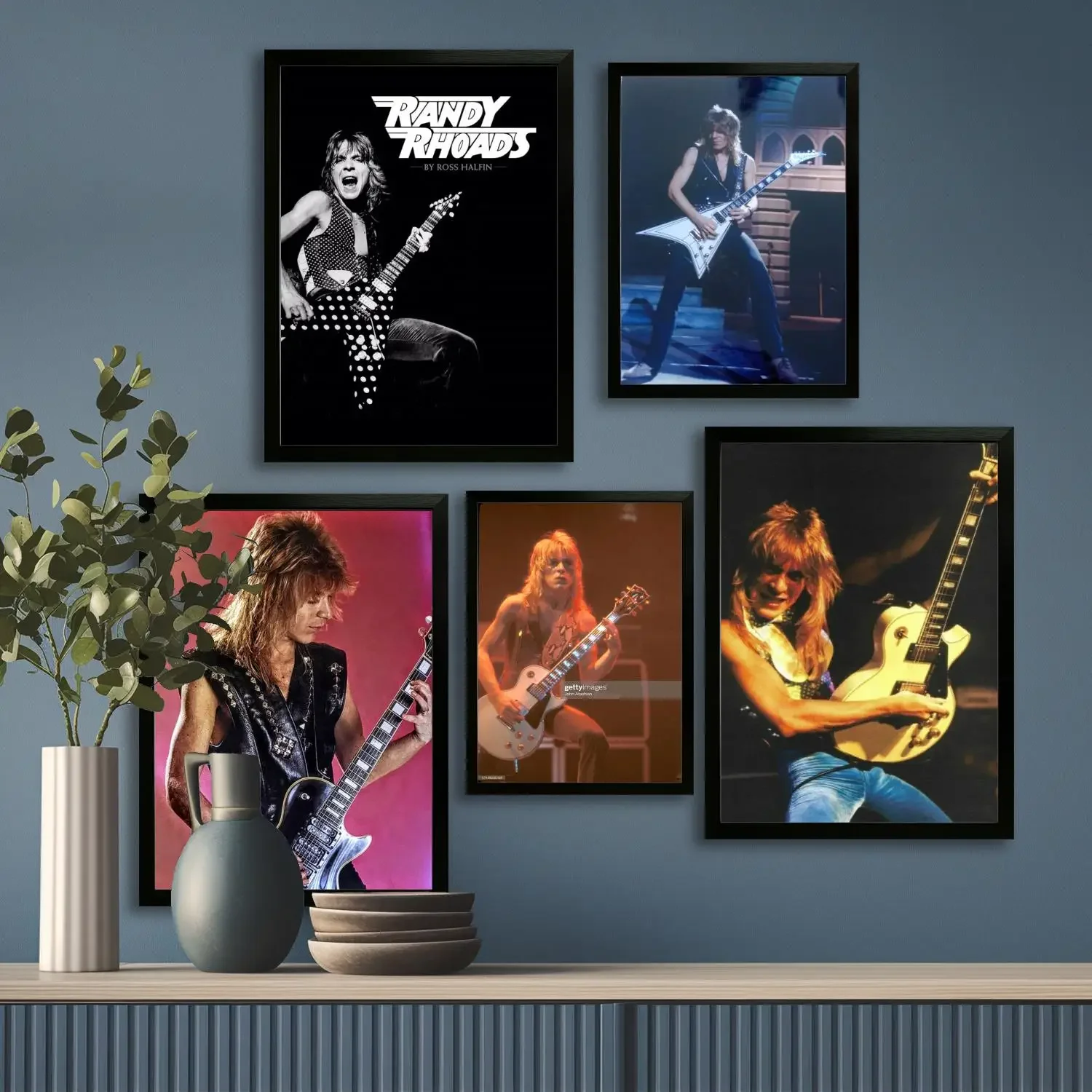 randy rhoads Canvas Art Poster and Wall Art, Picture Print, Modern Family Bedroom Decor,Decorative painting