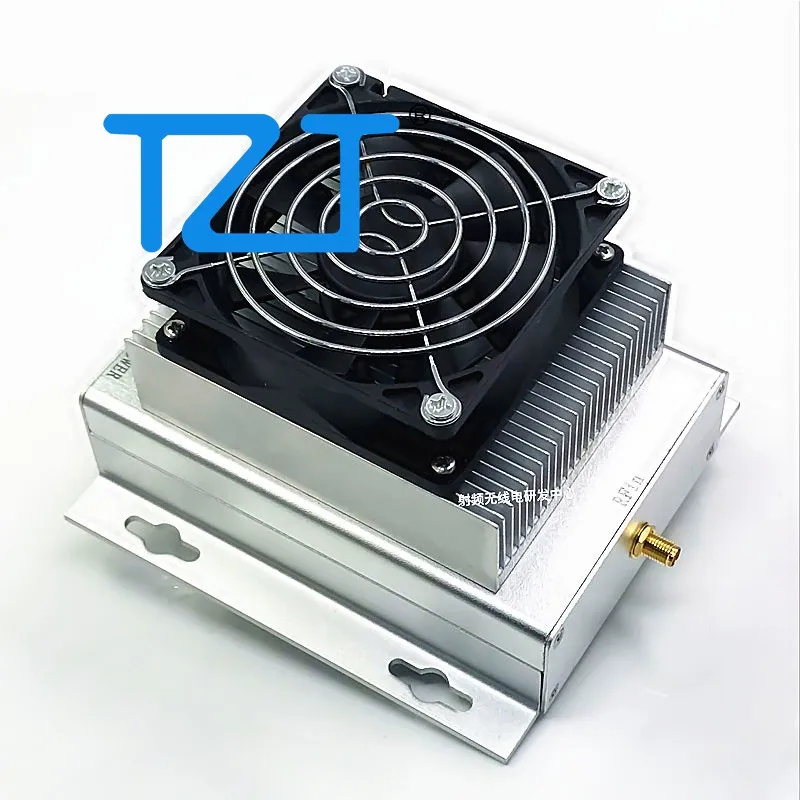 TZT 주파수 변조 70-110MHz 100W 전력 증폭기 SMA 암 커넥터가 있는 20-30V 50ohms RF 액세서리