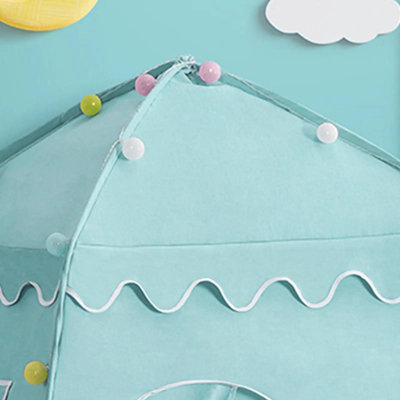 

Kids Play Tents Indoor Outdoor Portable Fairy Playhouse Castle Tent Children Play House for Children Toddler Kids Birthday Gift