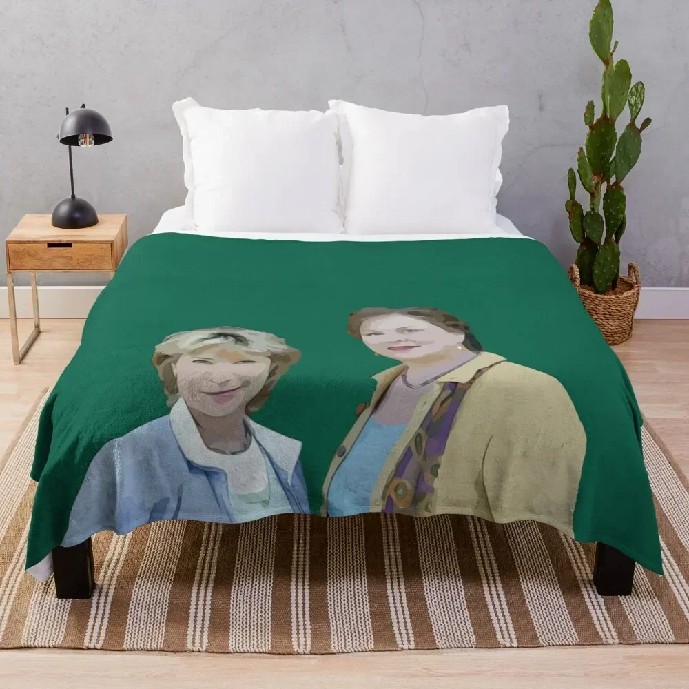 Rosemary and Thyme Throw Blanket Warm Flannel Blanket for Couch Chair Bedroom