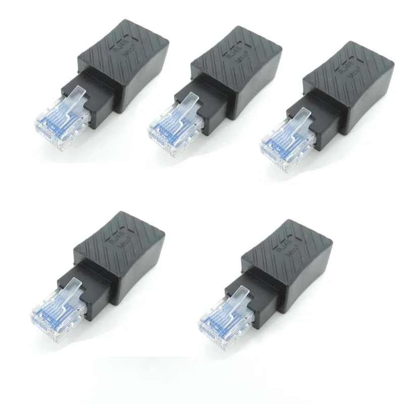 Адаптер-удлинитель RJ45 «штырь-гнездо» Cat5/6 Ethernet LAN