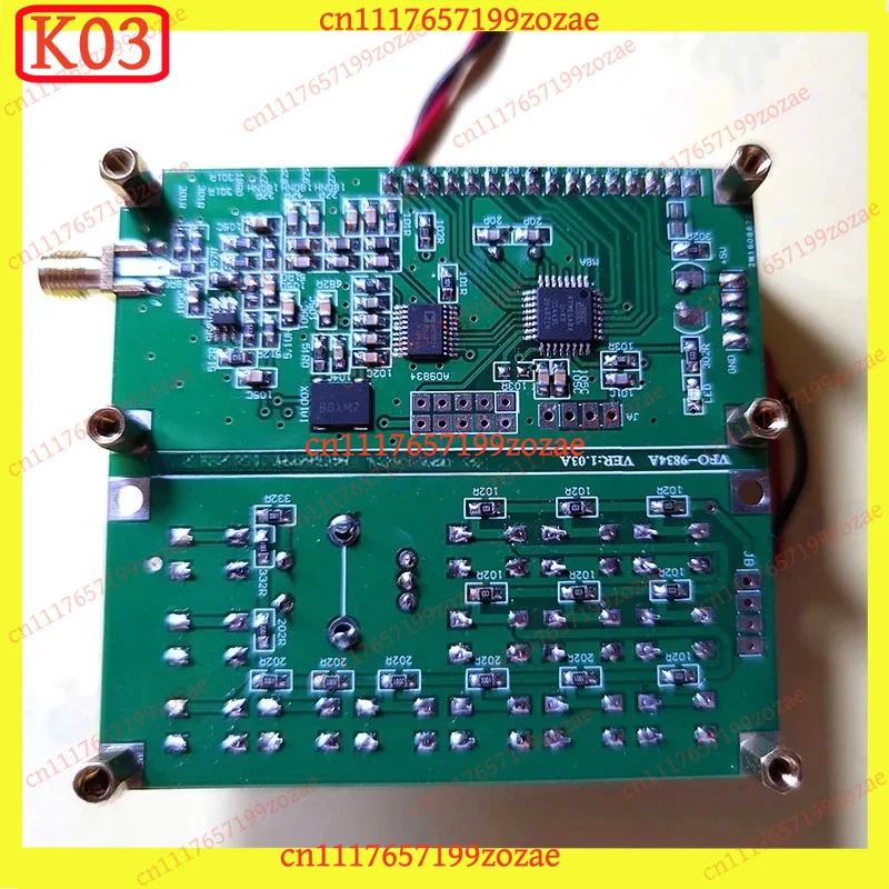 KJ02 AD9834 VFO 0.05-40MHz DDS Signal Generator Sine Wave for Ham Radio Amplifier, Replacement Parts