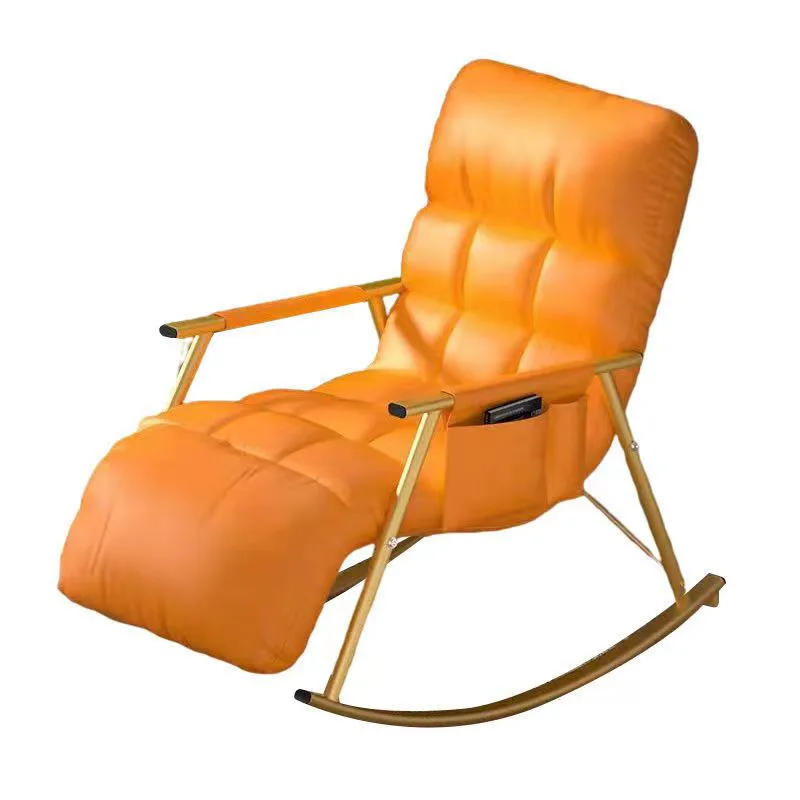 Rocking reclining back chair reclining chair, bedroom balcony living room rocking lunch break chair