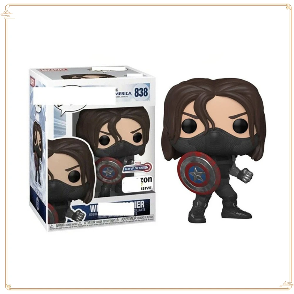 

FUNKO POP Classic Marvel Handmade Hero Doll Winter Soldier Model Popular Birthday Collection Holiday Gifts Toys Figures Models