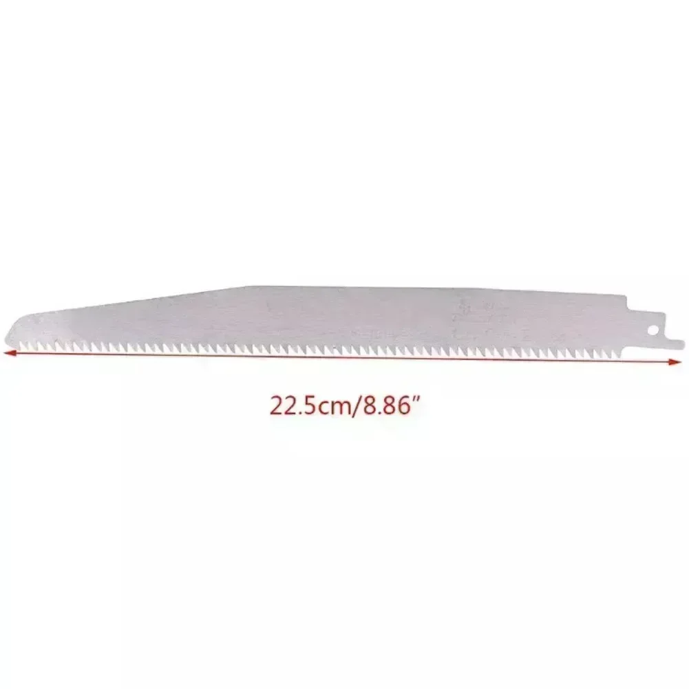 S1122C Stainless Steel Reciprocating Saw Blade 225mm Length For Cutting Bone Meat Wood Saw Blades Handle Tool Parts