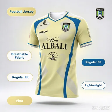 2026 FS Valdepeñas Viña Albali Jersey 2026 Fan Style Football Training LNFS Camiseta Sportswear 3D Printing Parent-child Tee