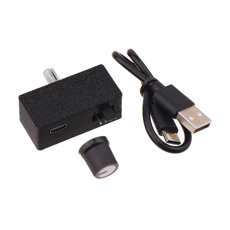 وحدة تحكم في سرعة المروحة DC12V PWM ذات 4 دبابيس من النوع C مزود طاقة USB لتقوم بها بنفسك مغير تبريد المياه