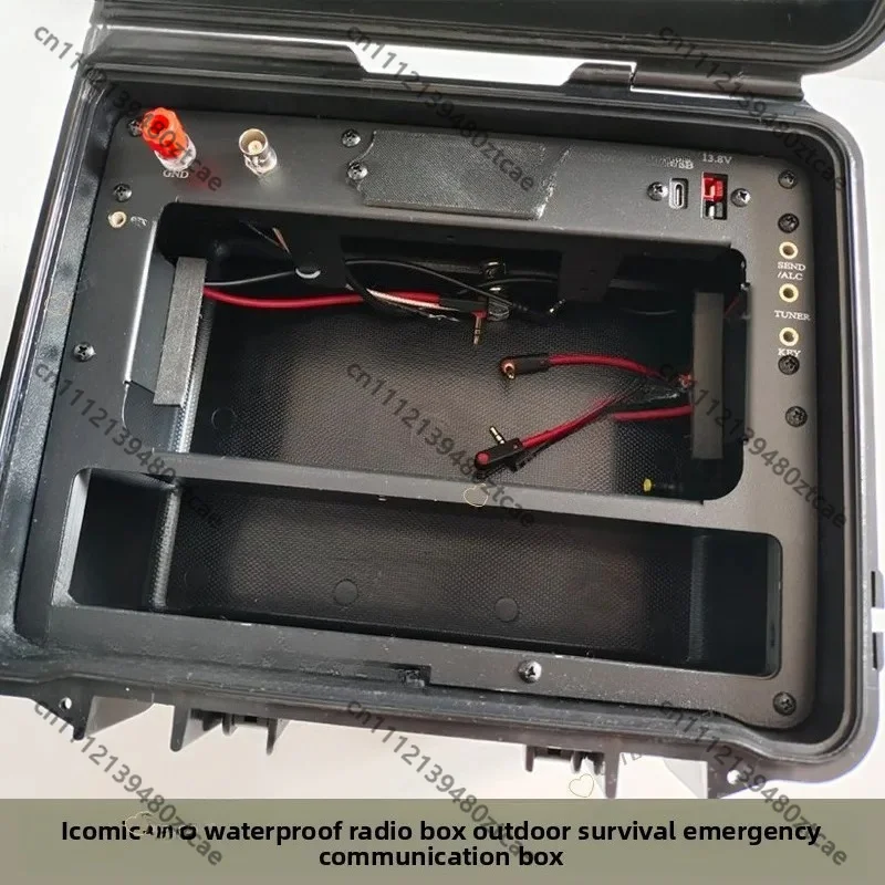 Portable Shortwave Radio Box Outdoor Survival Disaster Emergency Communication Case