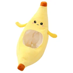Banana Headgear Funny Party Novelty Headdress Plush Hats Costume Fruit Aldult