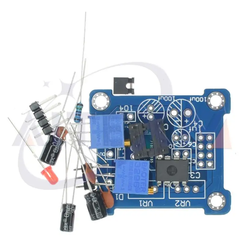 NE555 Pulse Generator Pulse Starter Duty Cycle and Frequency Adjustable Module DIY Kit Oscillator Square Wave Signal Generator