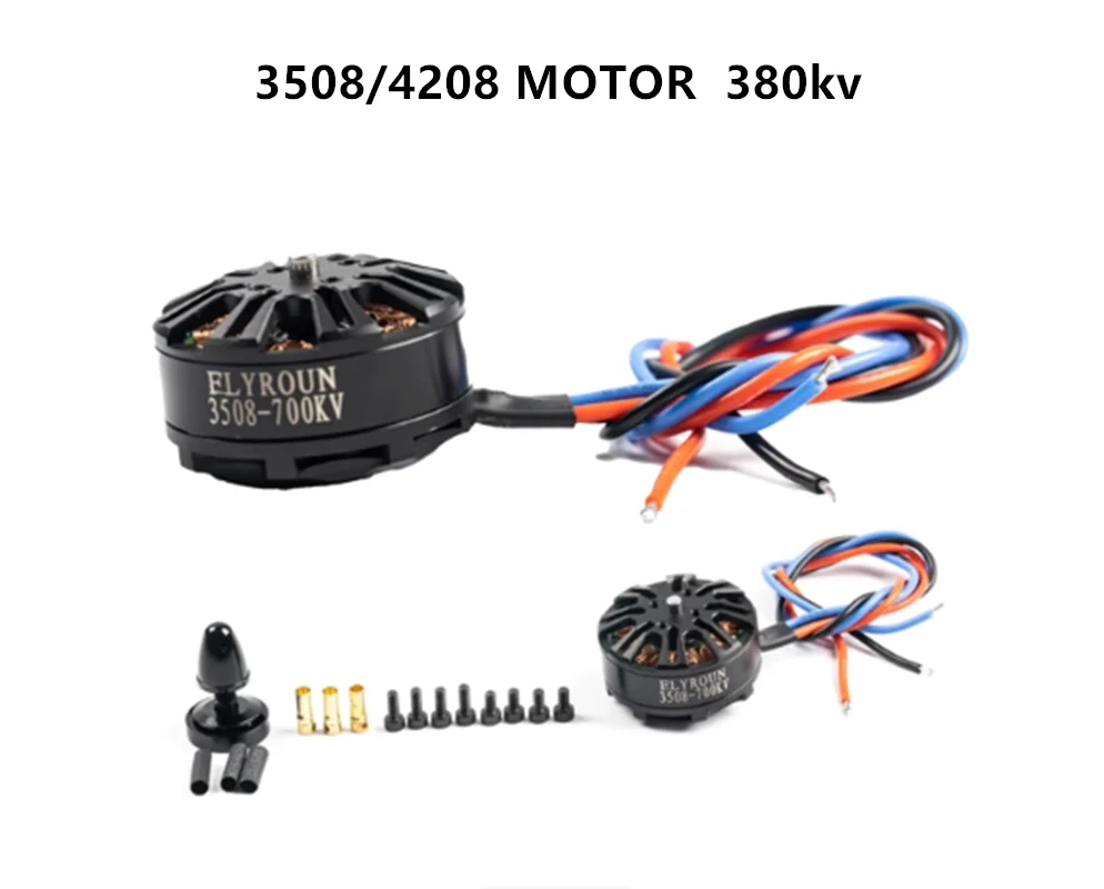 

Бесщеточный мотор 4208/3508 380KV/580KV/700KV для авиамоделей, мультироторных и многоосных дисковых дронов, рама ZD550