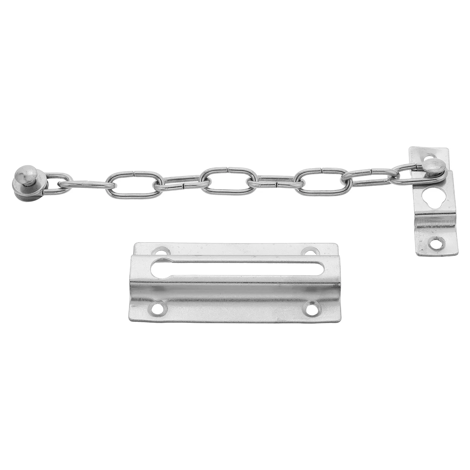 Heavy Duty Stainless Steel Anti-Theft Door Chain Lock Precision Welded Security Chain for Front Interior Apartment Hotel Doors