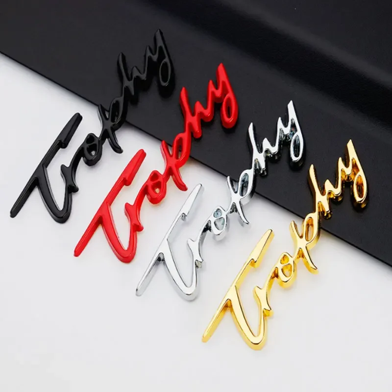 TROPHY body stickers for MG 18 new modified accessories car Original letter logo MG6 personality English tail metal decal