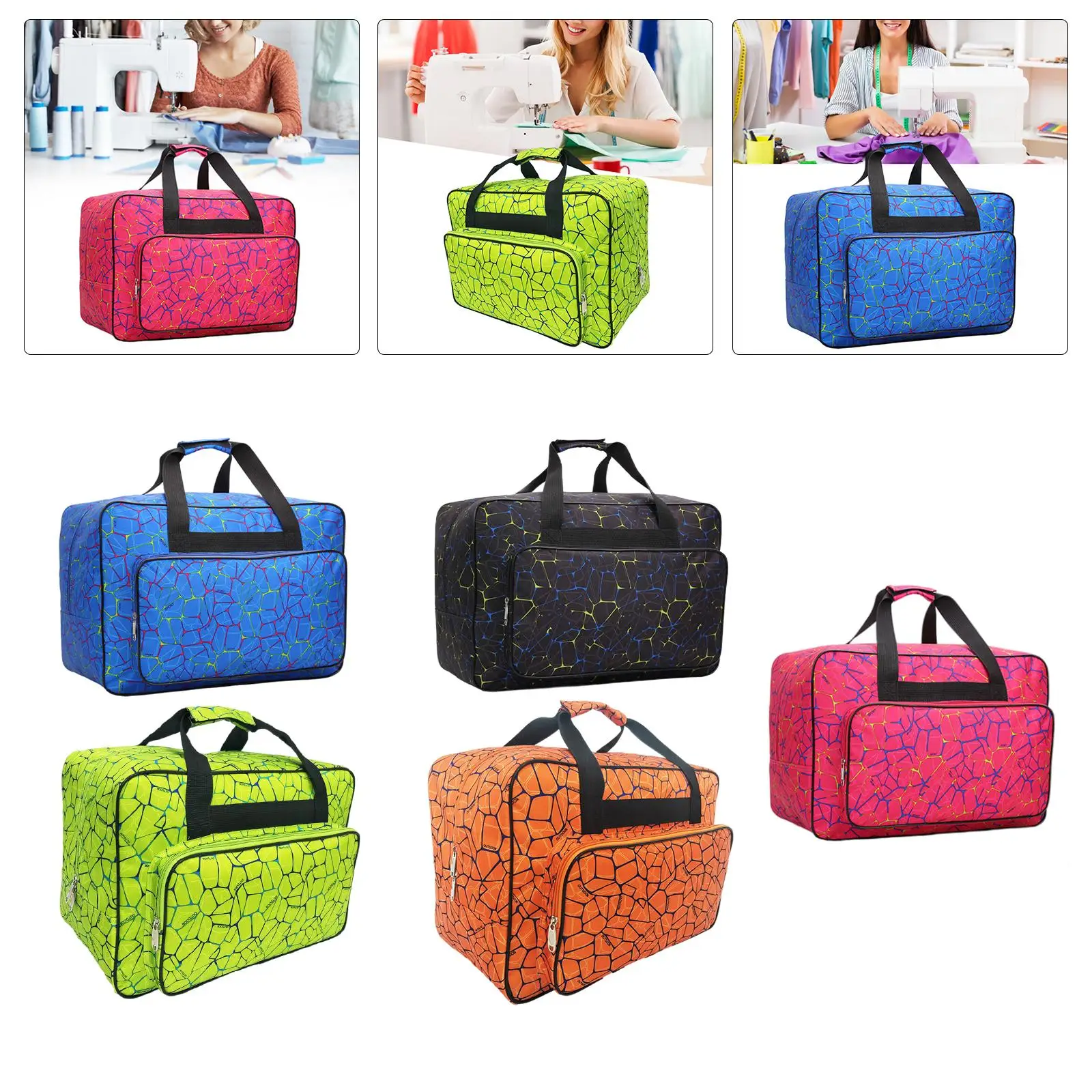 Portable Sewing Machine Storage Bag Travel Holder Storage Handbag Sew Accessories Tools