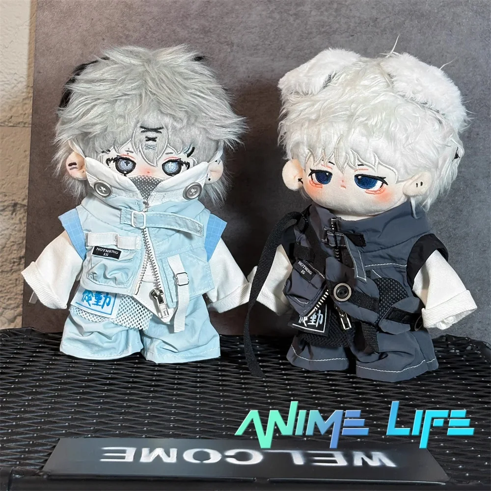 

Original Fashion Cool Guy Rock Music Suit For 20cm 25cm Doll Toy Costume Clothes Dress Up Cosplay Cute