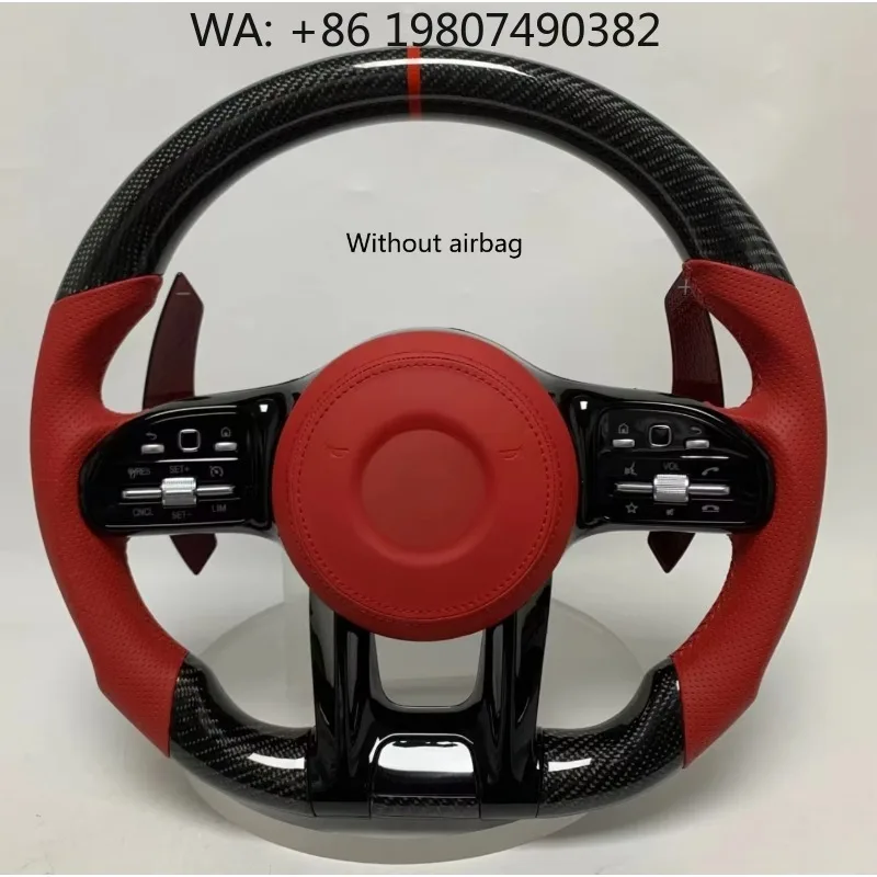 

E Series Full Leather OEM Steering Wheel Hot Modified Upgrade Fit E70 E90 E91 E92 E93 E87 E81 E82 Models