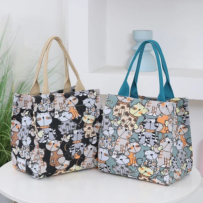 

Tote Large Capacity Commuter Handbag for Autumn 2024 New Cute Stylish Outing Lunch Bag Shoulder Bag