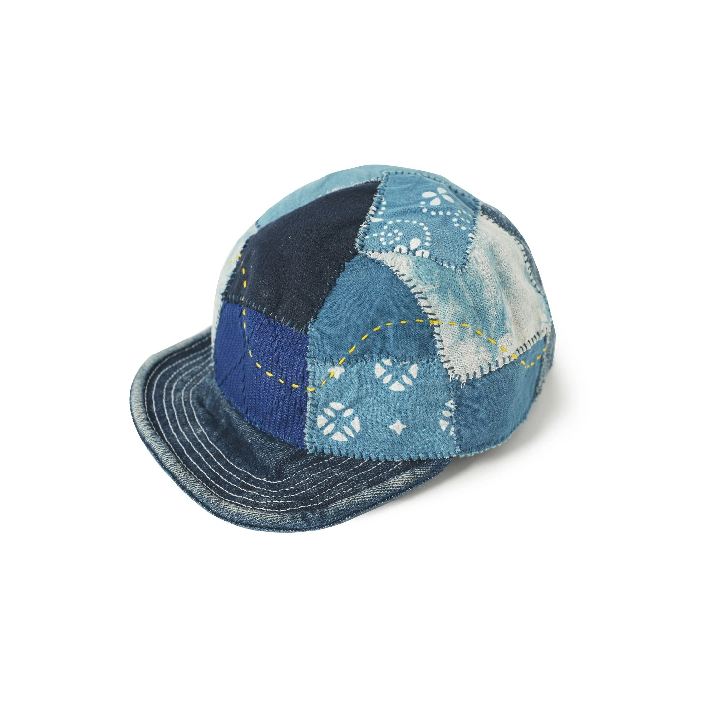 gorra-de-visera-corta-con-parches-tenidos-en-azul-hecha-a-mano-estilo-japones-vintage-unisex-para-hombre-y-mujer-nueva-llegada-2026