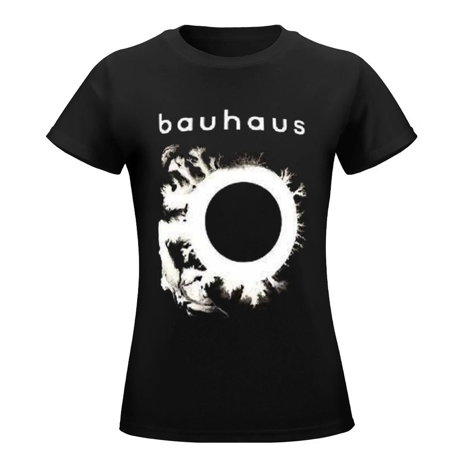 Bauhaus Band Logo T-Shirt female sports fans tops Women