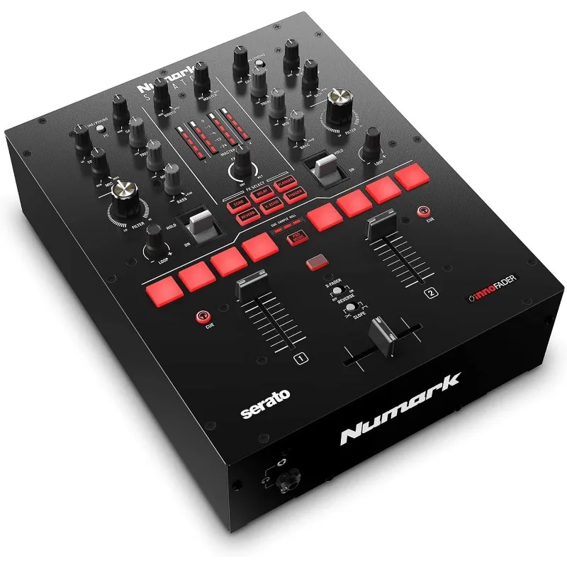 

home.Scratch | Two-Channel DJ Scratch Mixer for Serato DJ Pro (included) With Innofader Crossfader, DVS license, 6 Direct