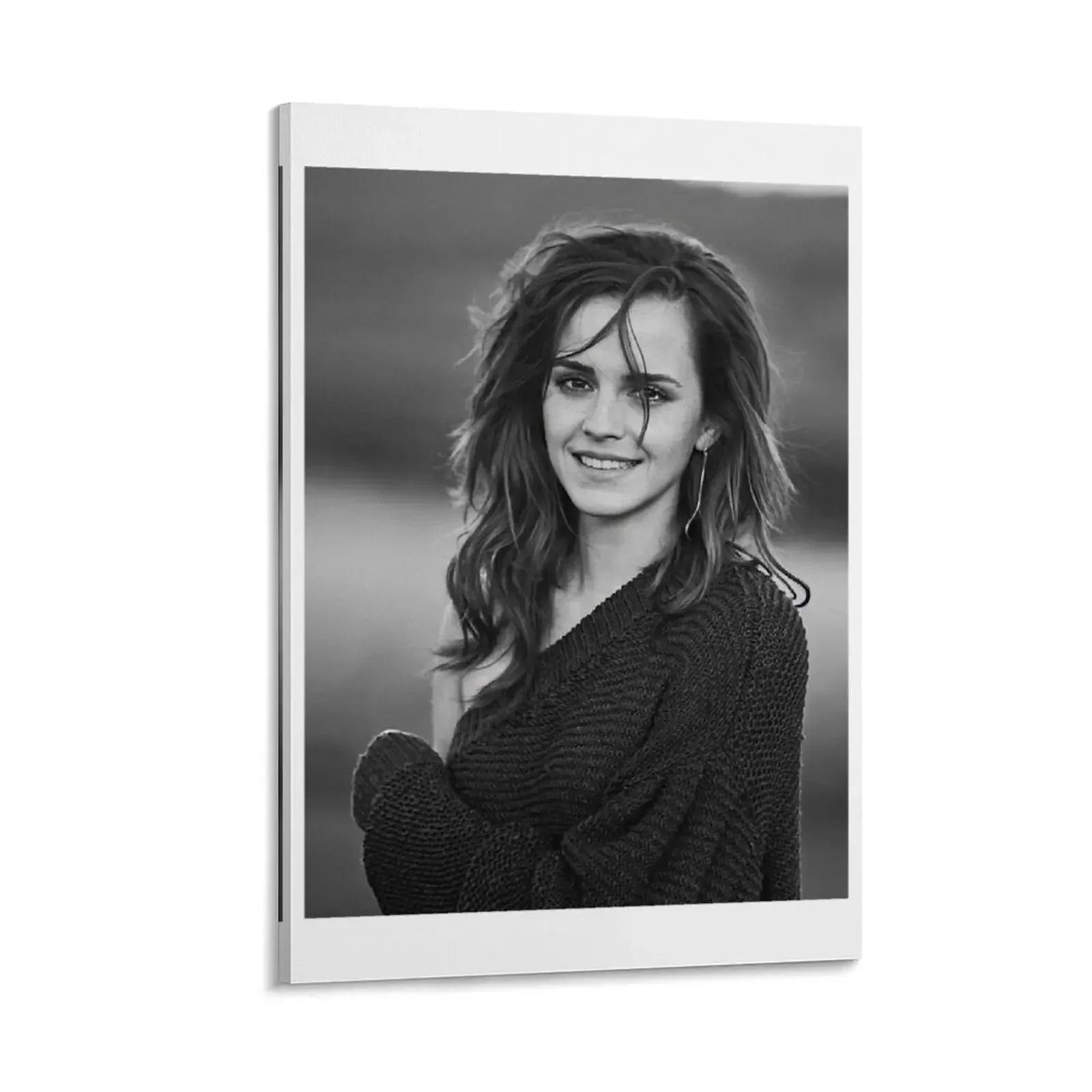 

Emma Watson beautiful vintage graphic Canvas Painting anime posters Picture on the wall bedrooms decorations