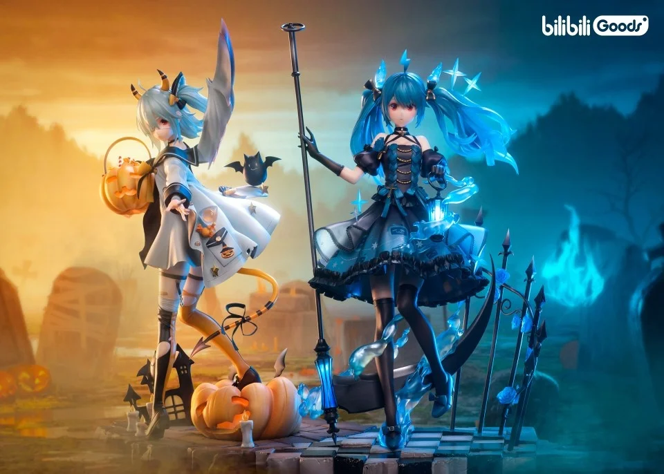 In Stock Original 1/6 BilibiliGoods Bilibili Tan 22 &bilbili Tan 33 Anime Figure Model Collecile Action Toys Gifts