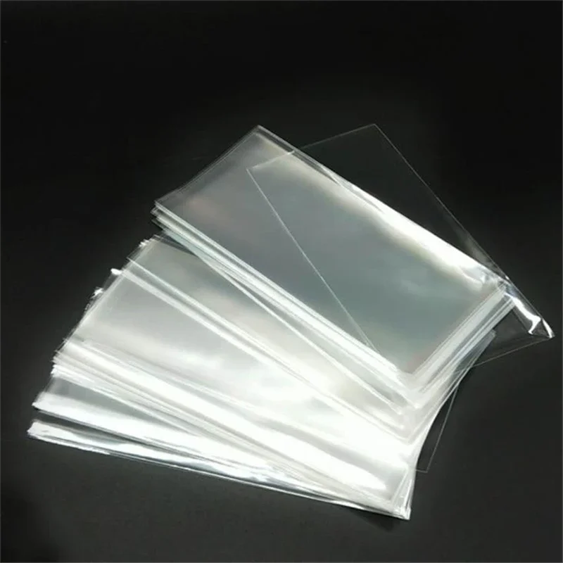 100pcs PVC Banknotes Holder Coin Album Photocards Holder Storage Box Bag Paper Money Collection Case Transparent Organizer