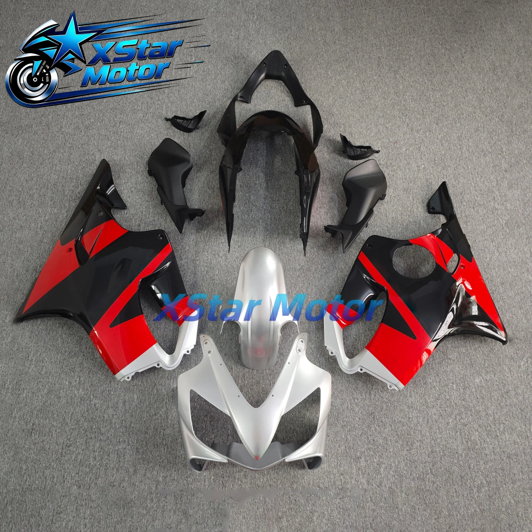 NEW ABS Fairings Kits Fit For CBR600 F4i 2004 2005 2006 2007 04 05 06 07 Bodywork Set Custom Black Red