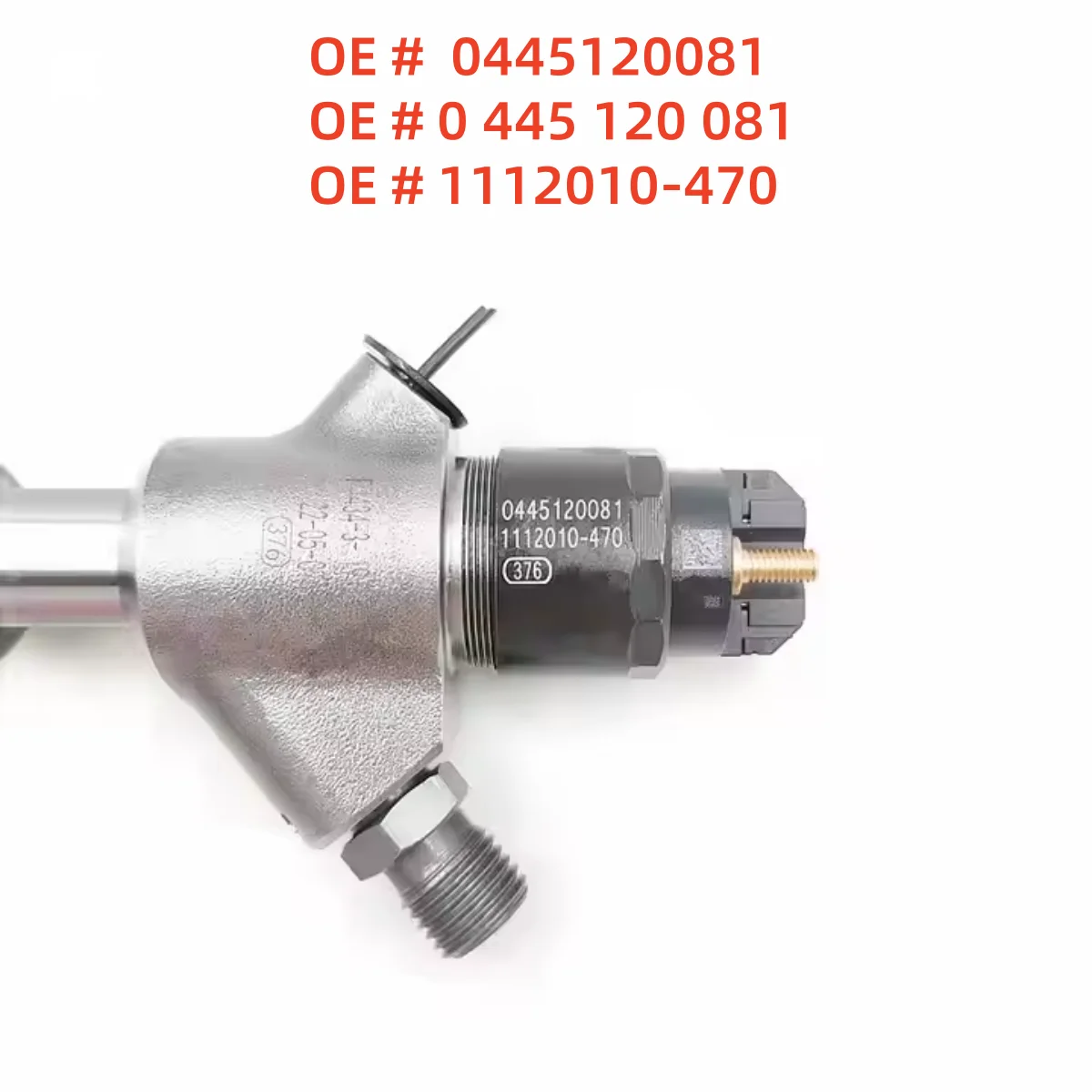 

High Quality 0445120081 0 445 120 081 1112010-470 Accessories Diesel Fuel Injector Car Kit For Kinglong Bus FAW-