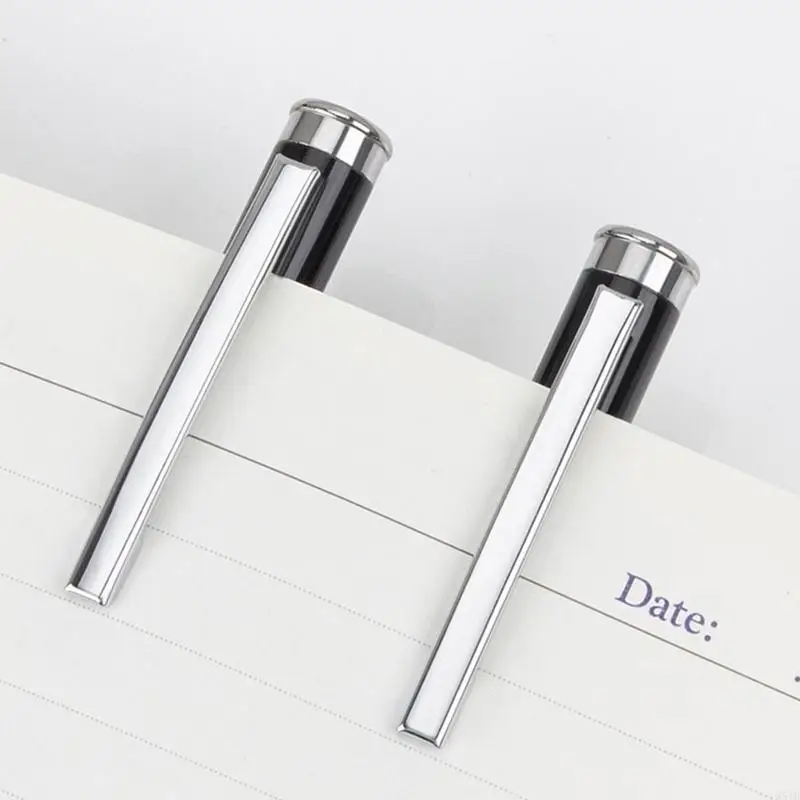 

M5TB 0,5 мм роскошные металлические шарики пера гель -ручка черные чернила для написания журналирования. Партия студенческих