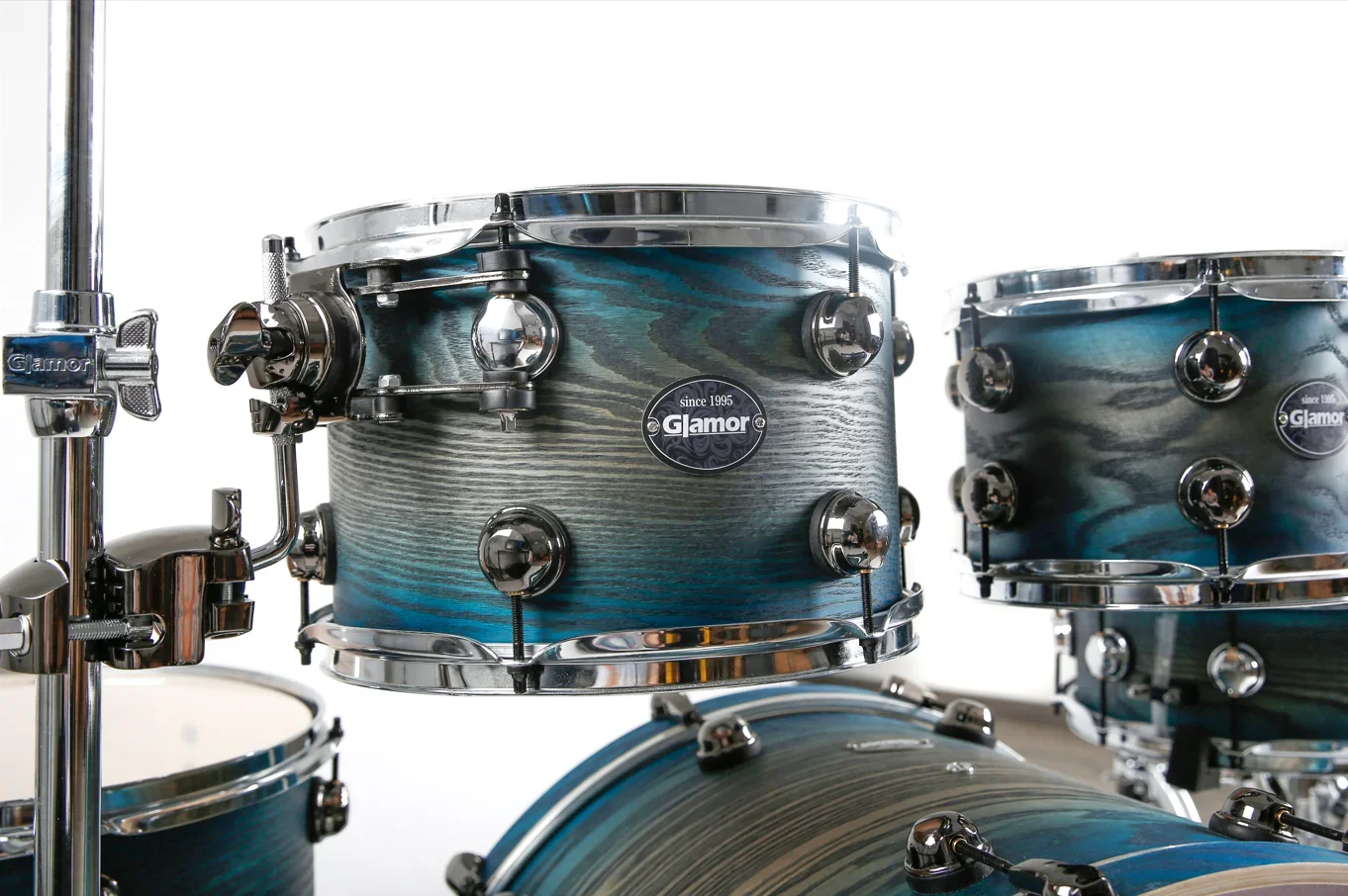 بريق طبل آلة موسيقية Enom 3 سلسلة السماء الزرقاء انفجار نمط مجموعة طبلة مجموعات الطبول المهنية الحديثة