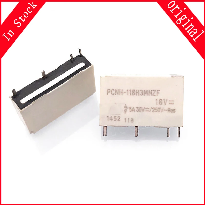 5pcs/lot PCNH-118H3MHZF 18V PCNH 118H3MHZF 18VDC relay 100%Original  TE TYCO In Stock
