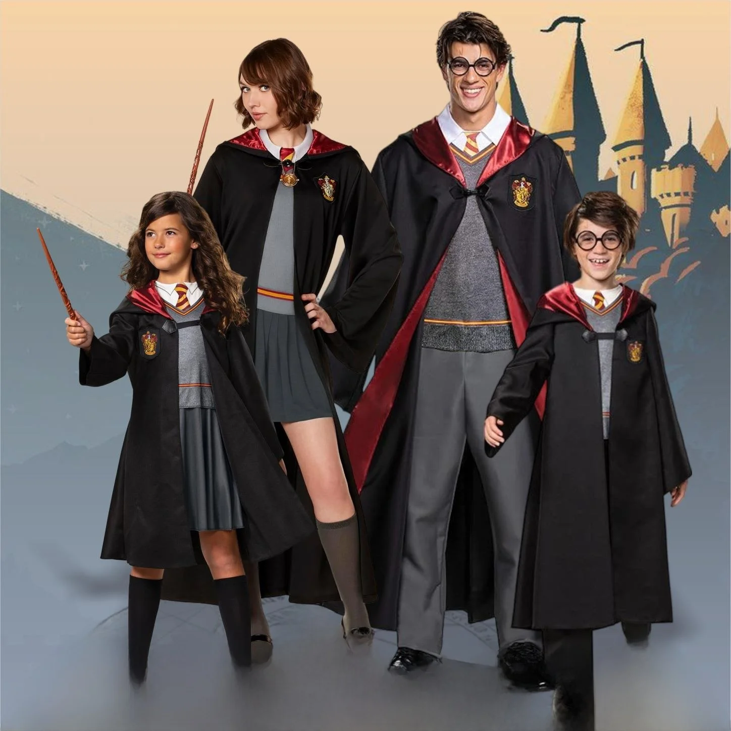 

Детский плащ Dr Wizard на Хэллоуин, сценический костюм, традиционный китайский этнический женский модный костюм, весна 2025