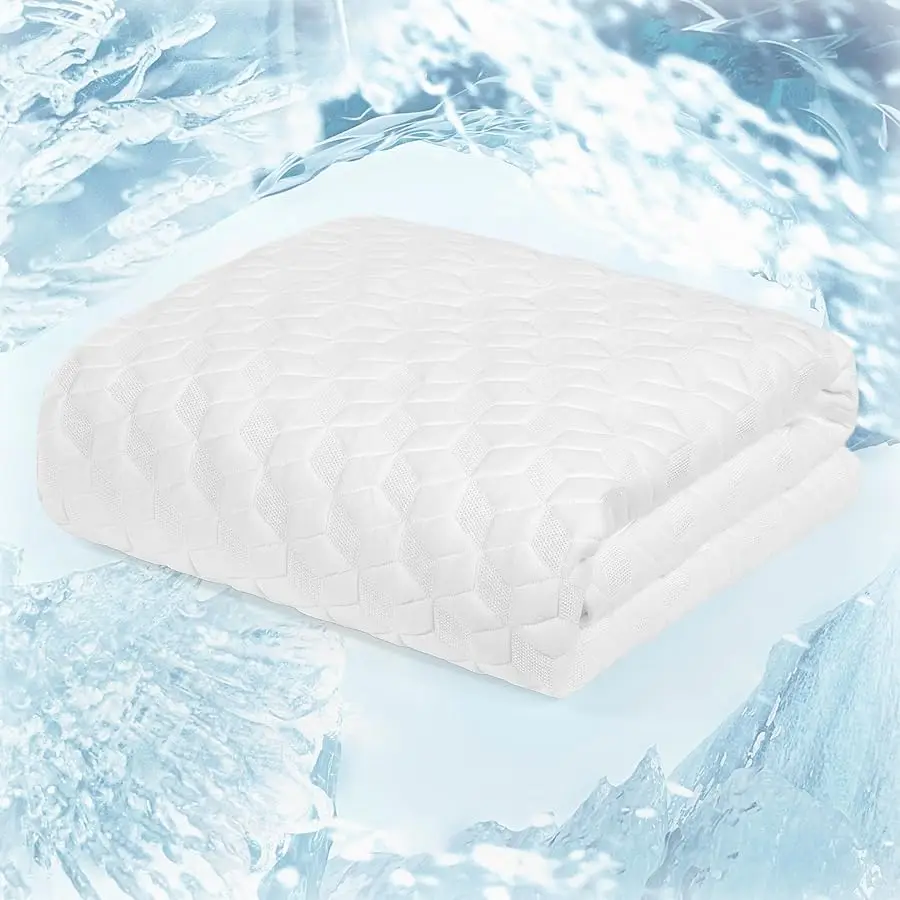 

DOZ Mattress Protector, 100% iscose Deri ed from Bamboo Surface, 3D Air Fabric Mattress Co er, 100% Waterproof, Cooling, Ultra