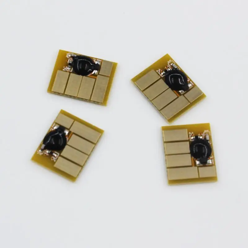 UP 4PCS permanent Chips compatible for HP 10/82 for hp500 DesignJet 500 800 C4844A C4911A C4912A C4913A