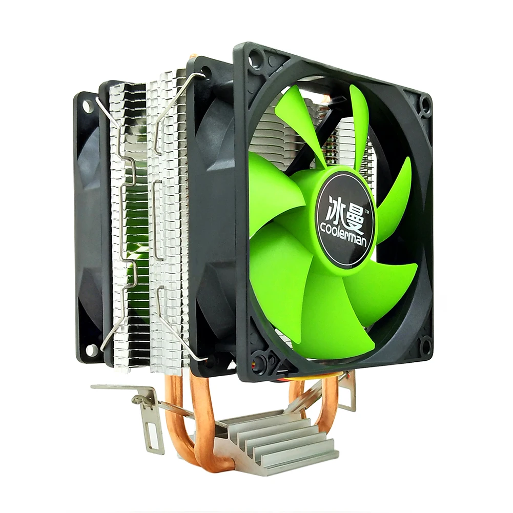 Pupazzo di neve tubi di calore CPU Cooler PWM 4 Pin PC silenzioso Intel i5 CPU ventola di raffreddamento per LGA 2011 775 1200 1150 1151 1155 1156 AMD AM3 AM4