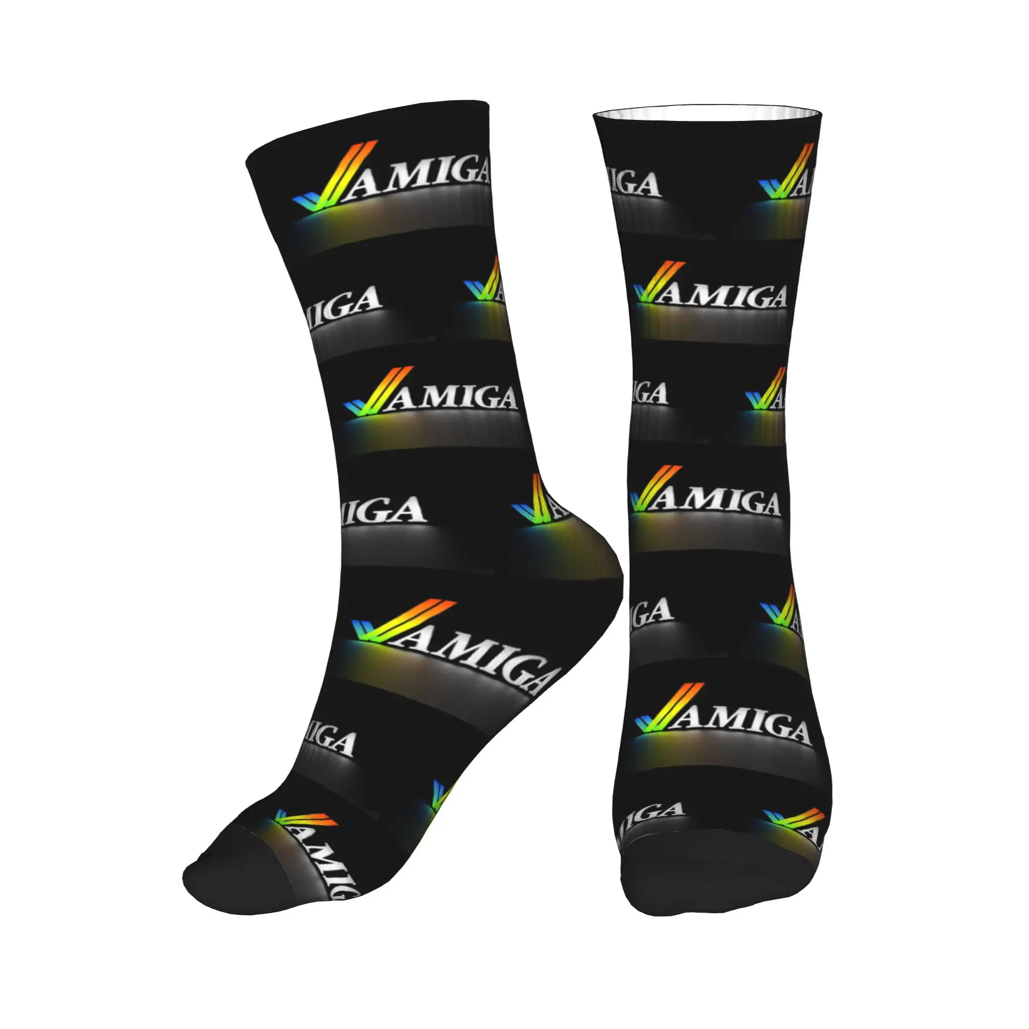 

All Seasons amiga Sport Middle Tube Socks High Quality Crew Socks Fashion Stockings for Men Women