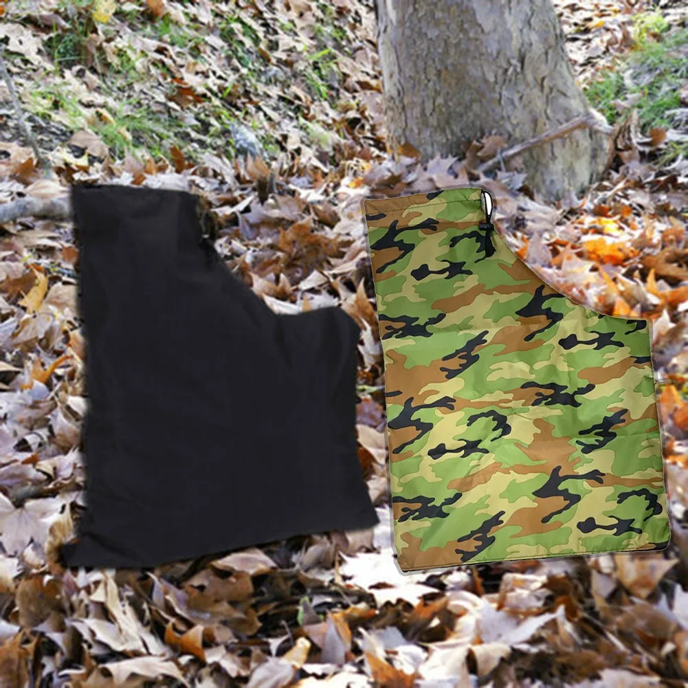 1pcs Collecting Bag 60x44x35 Cm Fabric Black Camouflage For A Circumference Of 35 Cm Makes Bag Compatible With Vacuum Cleaners